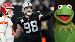 Patrick Mahomes Drops Ice Cold Line In Response To Las Vegas Raiders’ Kermit The Frog Puppet Mockery