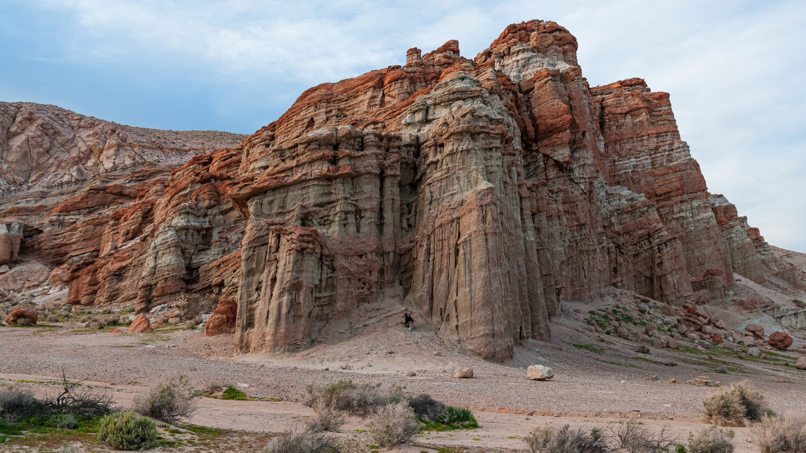 red rocks formation in Kern County, California