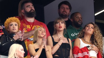 Travis Kelce Seemingly Spent An Absurd Amount Of Money On The Super Bowl Suite Where Taylor Swift And His Family Watched The Game