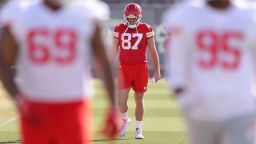 Travis Kelce Retaliates On Defensive End Who Laid Out Kadrius Toney In Training Camp Scuffle (Video)