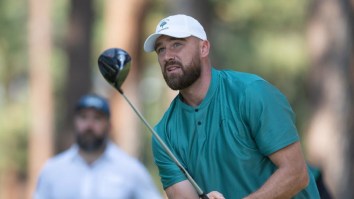 Travis Kelce Hits Fan With Errant Golf Shot, Gets Mocked With Taylor Swift Jokes At  American Century Championship