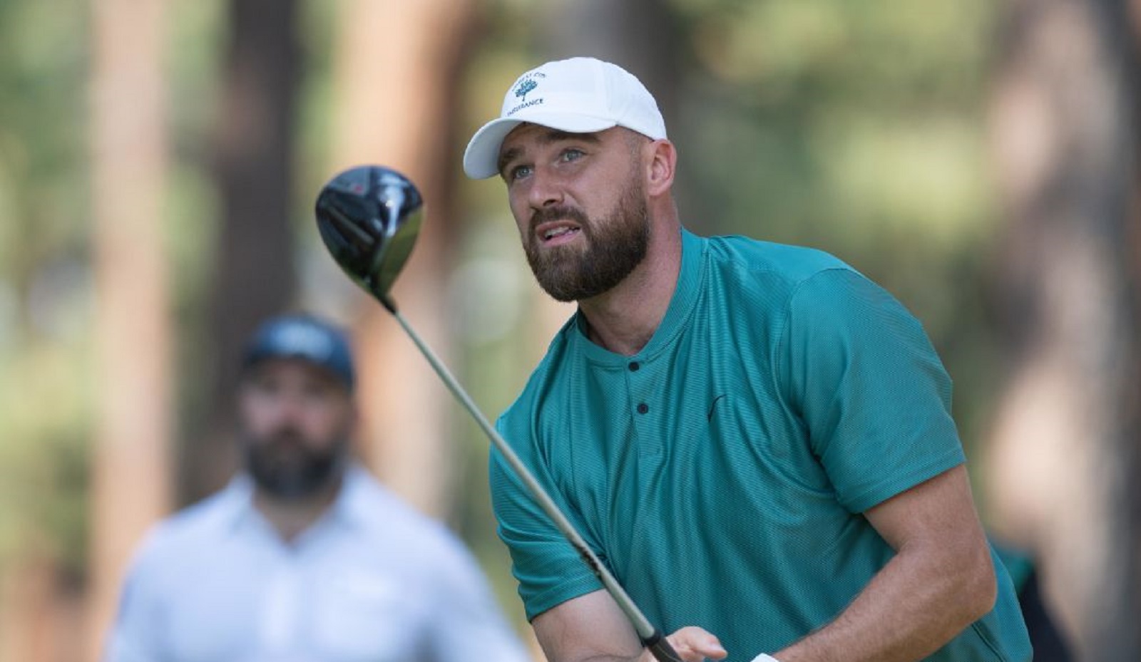 Travis Kelce Hits Fan With Errant Golf Shot, Gets Mocked With Taylor