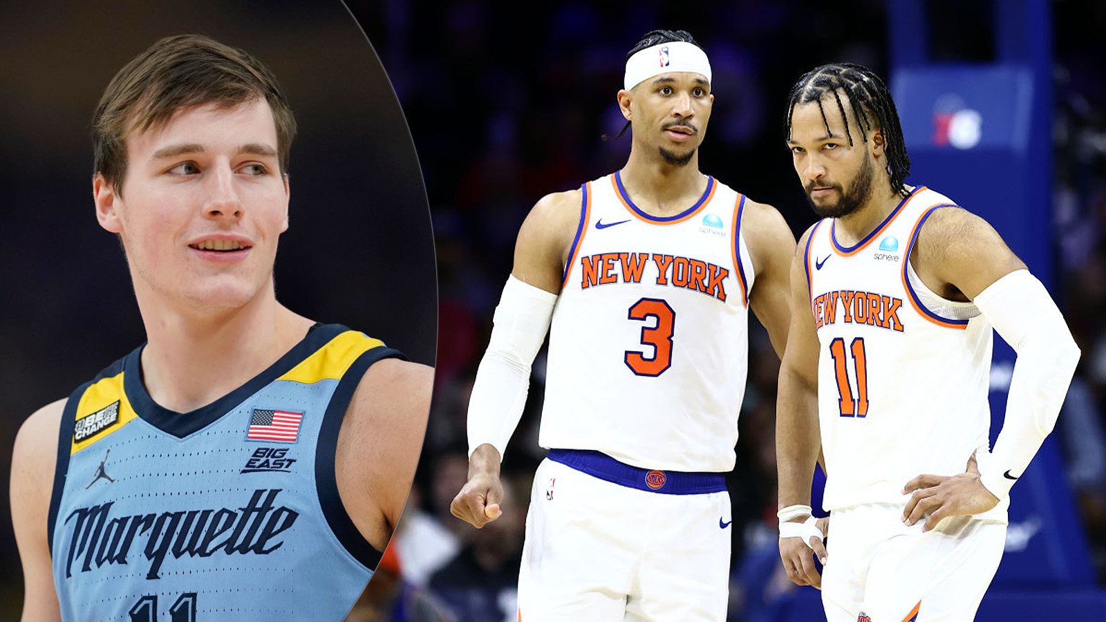 Tyler Kolek's New Knicks Teammates Don't Believe He Can Read