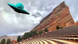 Multiple Witnesses Report Seeing Massive UFO Above Red Rocks Amphitheatre