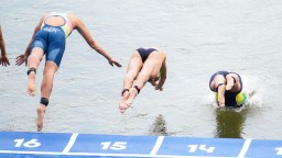 Triathletes’ Eagerness To Dive Into Dirty Seine River Water Comes Back To Bite