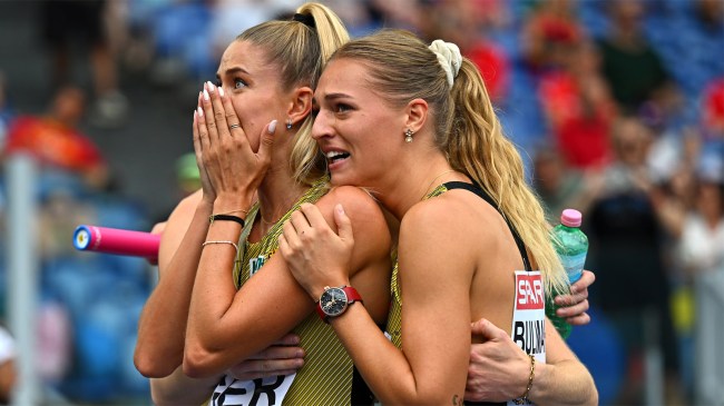 Alica Schmidt and Luna Bulmahn of Team Germany