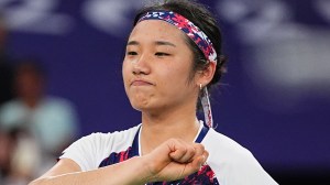 South Korean badminton player An Se-young