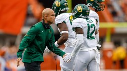 Baylor Coaches Rock ‘We Pay Players’ Shirts At Practice To Boost NIL Efforts