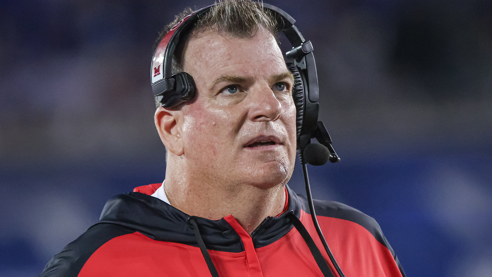 Chuck Rant Miami-OH Coach Chuck Martin Goes Off Sideline iPads In A+ Rant