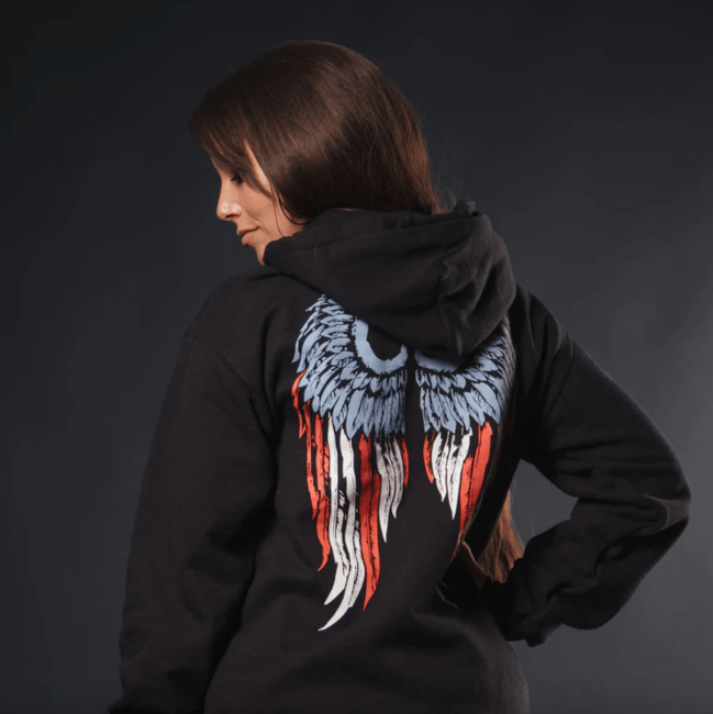 Grunt Style Women's Freedom Angel Hoodie