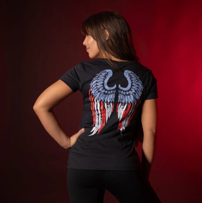 Women's Freedom Angel V-Neck