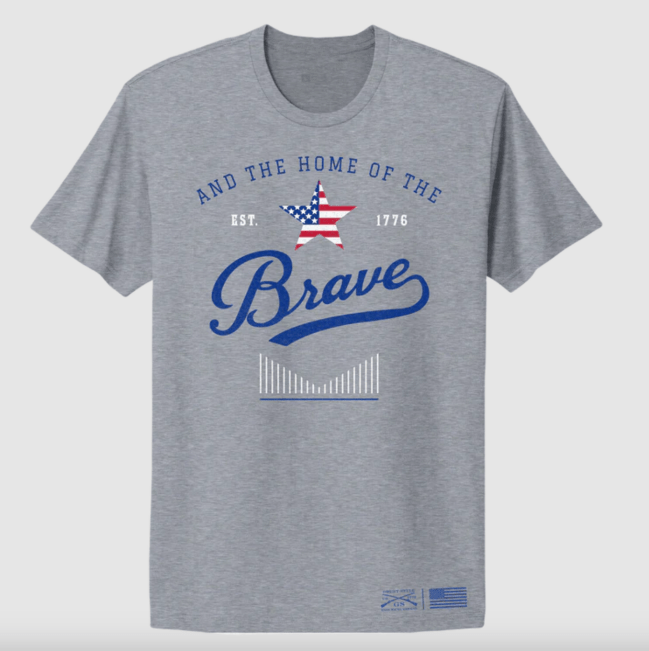 Women's Home of the Brave Boyfriend Fit T-Shirt