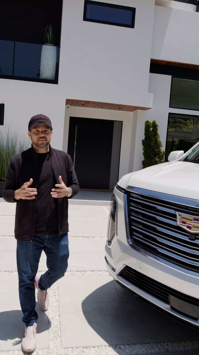 Jerry Ferrera in 2025 Cadillac Escalade