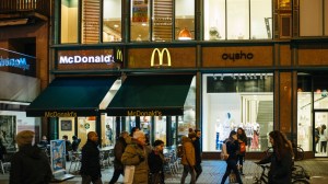 A view of a McDonald's restaurant in Strasbourg, France.