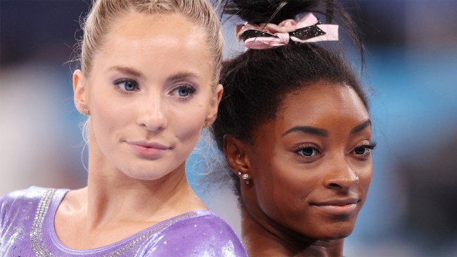 Mykayla Skinner and Simone Biles