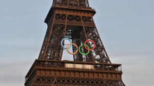 2024 Summer Olympics in Paris Eiffel Tower sanctions