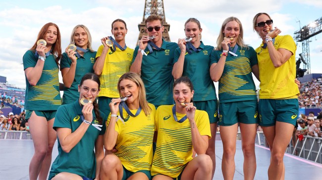 Team Australia swimming medalists