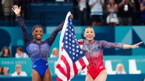 Team USA Women's Gymnastics Simone Biles Suni Lee 2024 Summer Olympics Paris