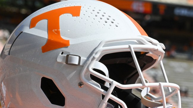 University of Tennessee football helmet