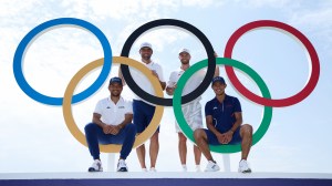 Team USA Olympic Golf team Xander Schauffele Wyndham Clark Scottie Scheffler Colin Morikawa