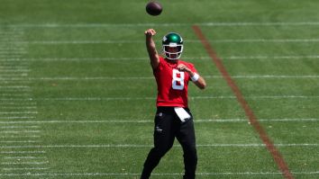 Aaron Rodgers Is Reportedly Lighting It Up At Jets Practice