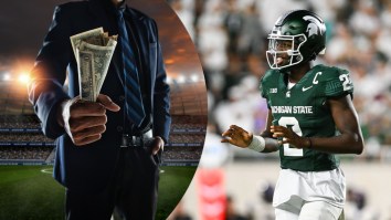 Misinformed Sports Bettors Are FURIOUS With Michigan State QB Aidan Chiles For Bad Advice