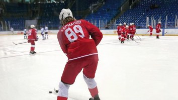 6-Foot-11, 250-Pound Moldovan Hockey Phenom Commits To Penn State As Freakishly Large 16-Year-Old