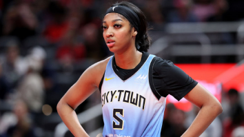 Angel Reese Badly Misses 3-Pointer After Being Left Wide Open By Defense