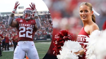 Arkansas Running Back Savagely Shot His Shot With Opposing Cheerleaders During Blowout Win