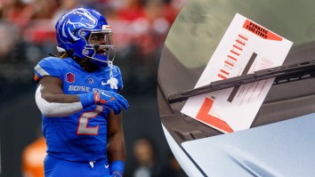 Boise State RB Ashton Jeanty Hit With Ill-Timed Parking Ticket Just Minutes Before Heisman Campaign