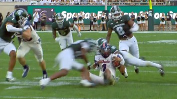 Controversial Late Slide Raises Questions About Targeting In College Football After Nasty Hit To Head