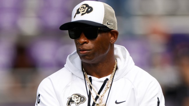 Colorado head coach Deion Sanders