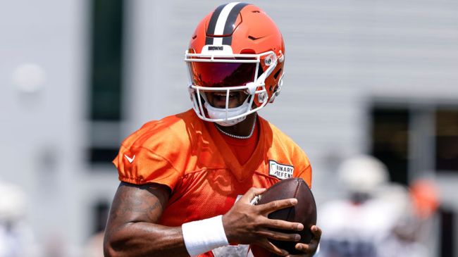 deshaun watson at practice