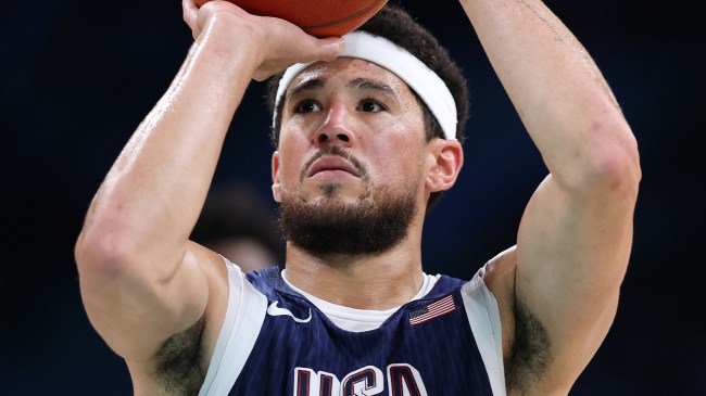 Team USA guard Devin Booker