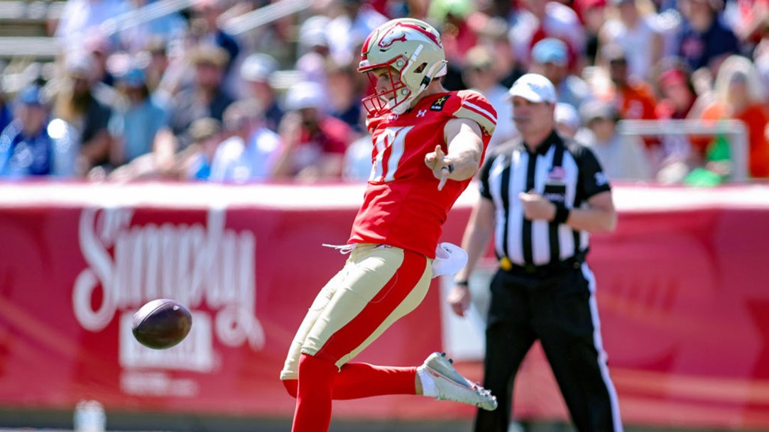 Drue Chrisman NFL Punter Tryout Commanders Video