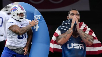 Olympic Gold Medalist Wrestler Actually Looked Pretty Good In First NFL Game With Zero Experience