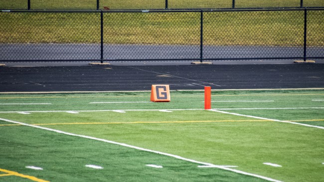 high school football field