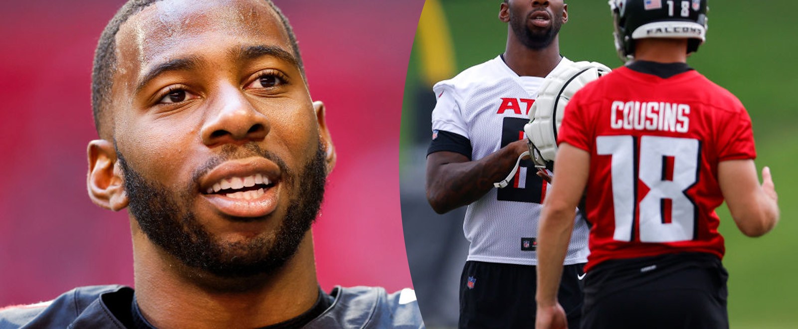 Kirk Cousins Kyle Pitts Viral Throw Pass