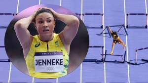 Michelle Jenneke Hamstring Olympics Fall