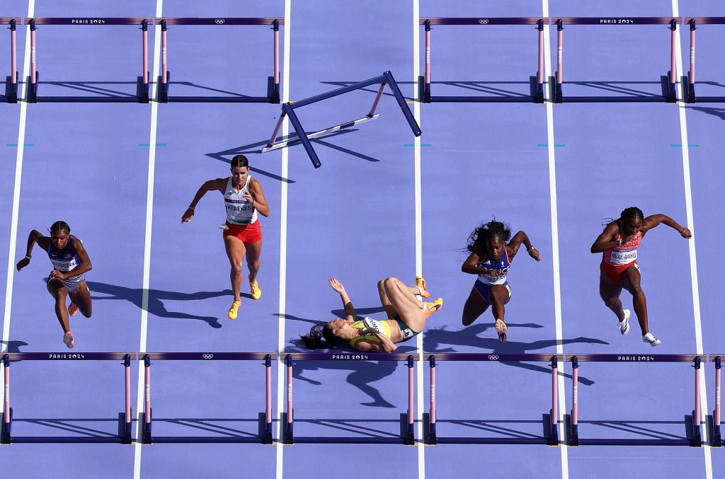 Michelle Jenneke Olympics Fall Hamstring