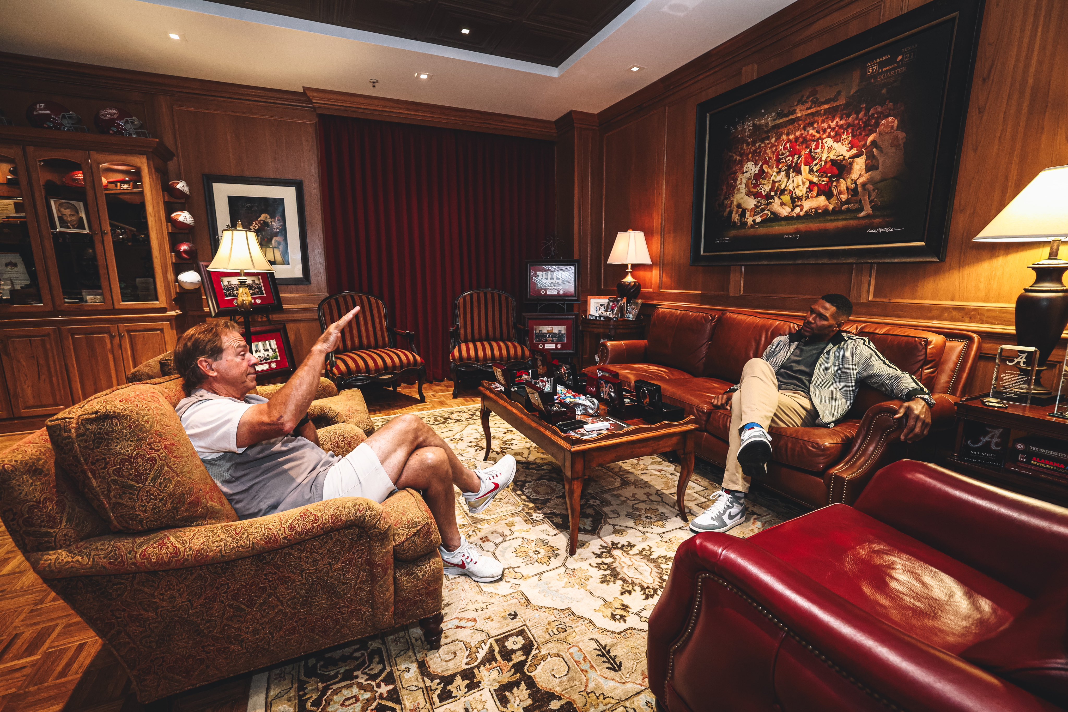 Kalen DeBoer's Sleek Office Remodel Undid Entire Nick Saban Era