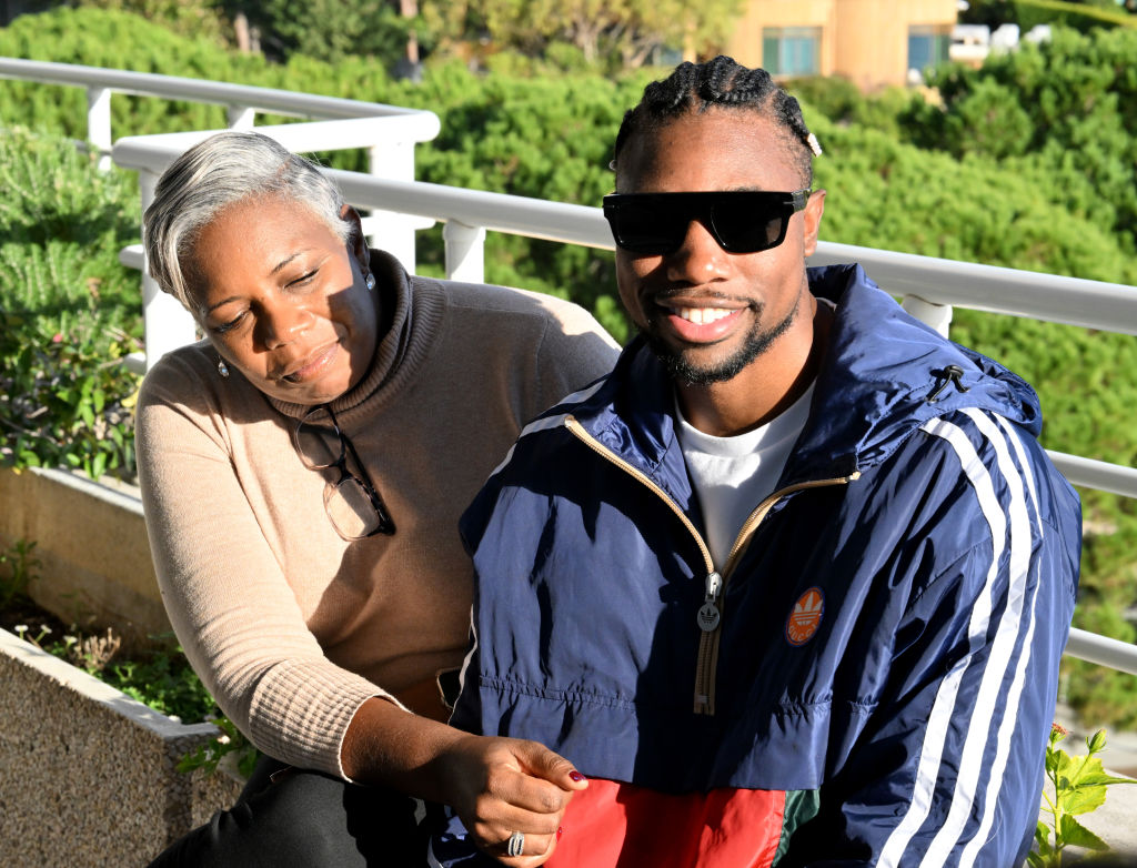 Noah Lyles Mom Security