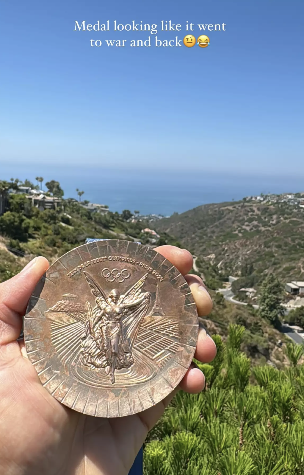 Nyjah Huston Olympics Medal