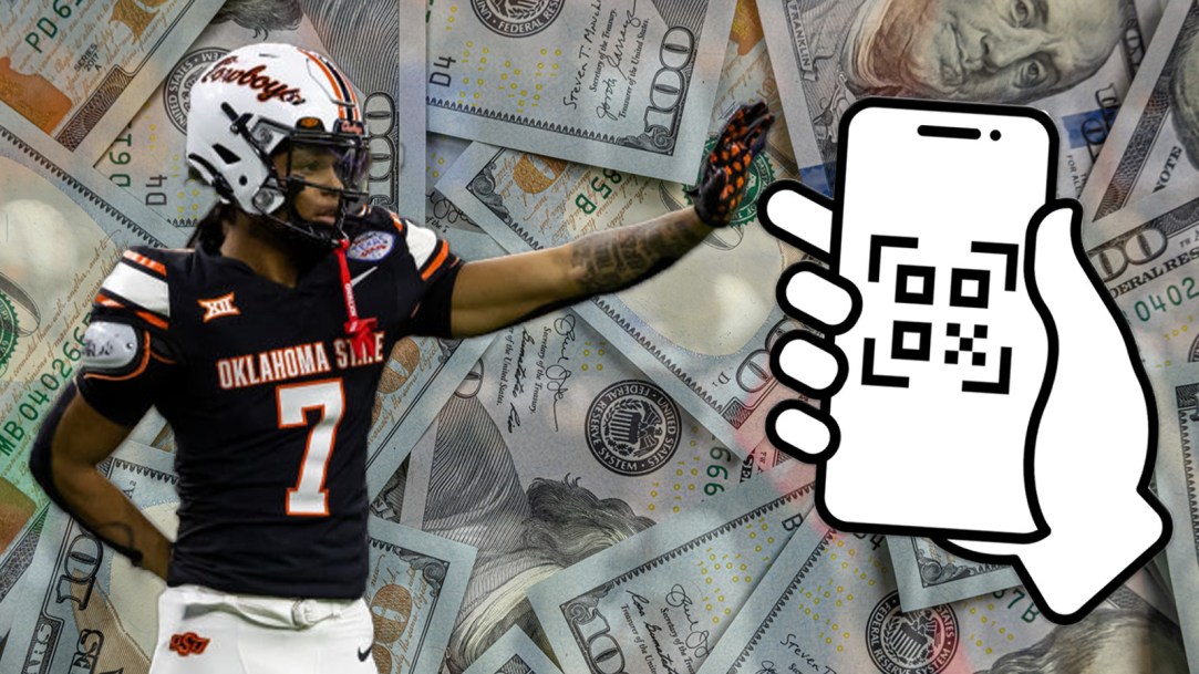 Oklahoma State Football NIL QR Code