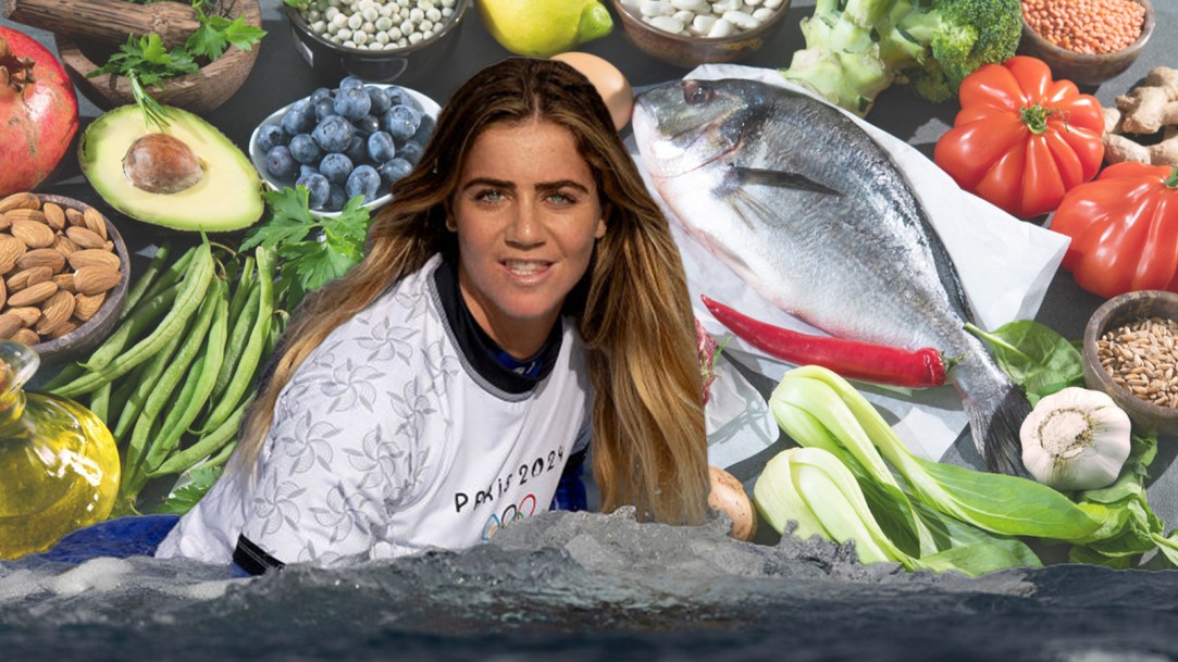 Olympics Surfing Food Tahiti Caroline Marks USA