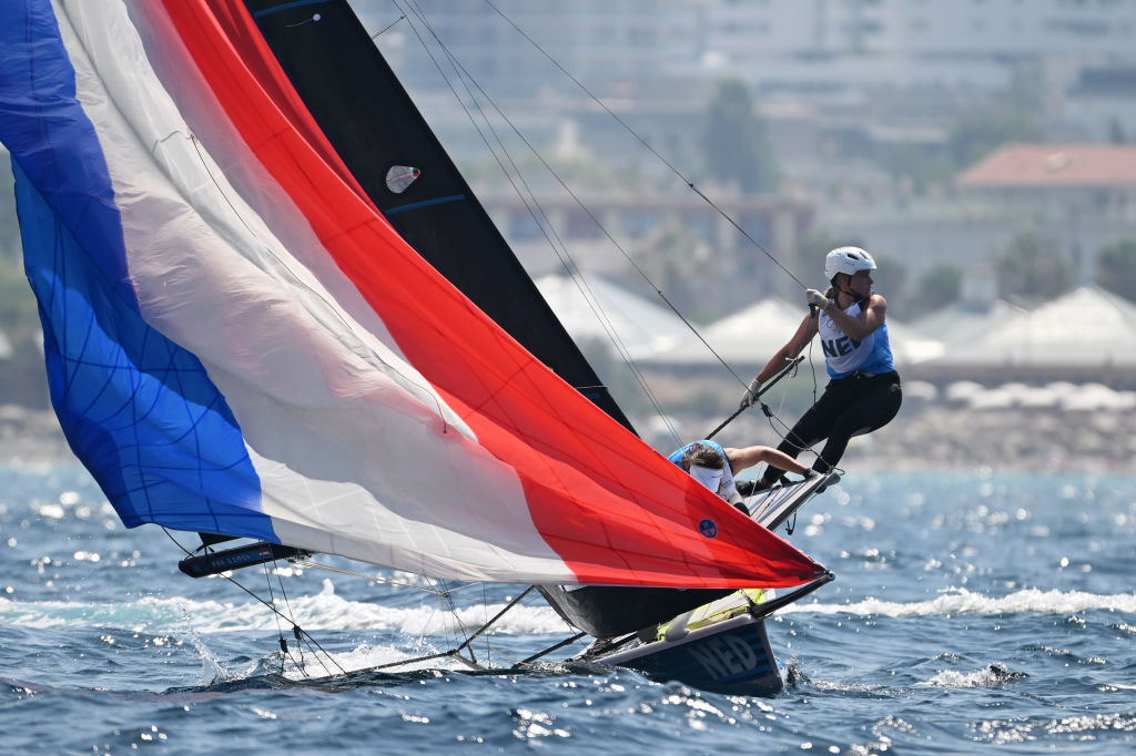 Olympics Netherlands Finish Line Sailing