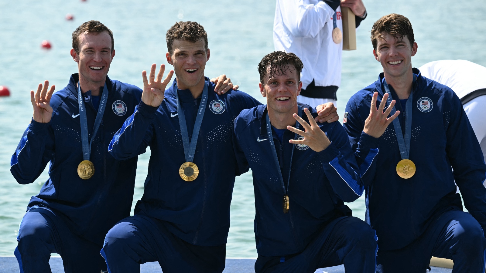 US Rowing Wins First Men's Four Gold Medal In 64 Years