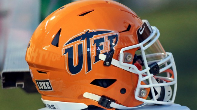 UTEP helmet