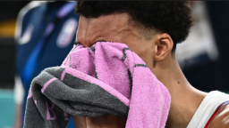 Victor Wembanyama Cries After Heartbreaking Loss To Team USA