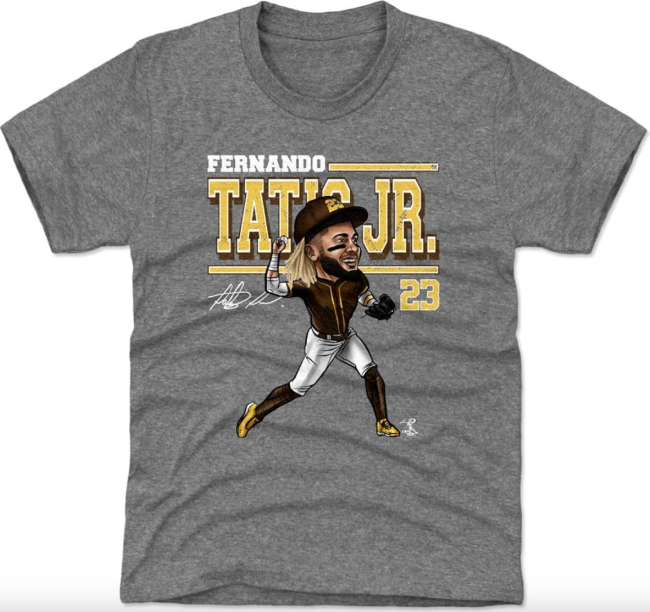 500 Level Fernando Tatis Jr Cartoon T-Shirt